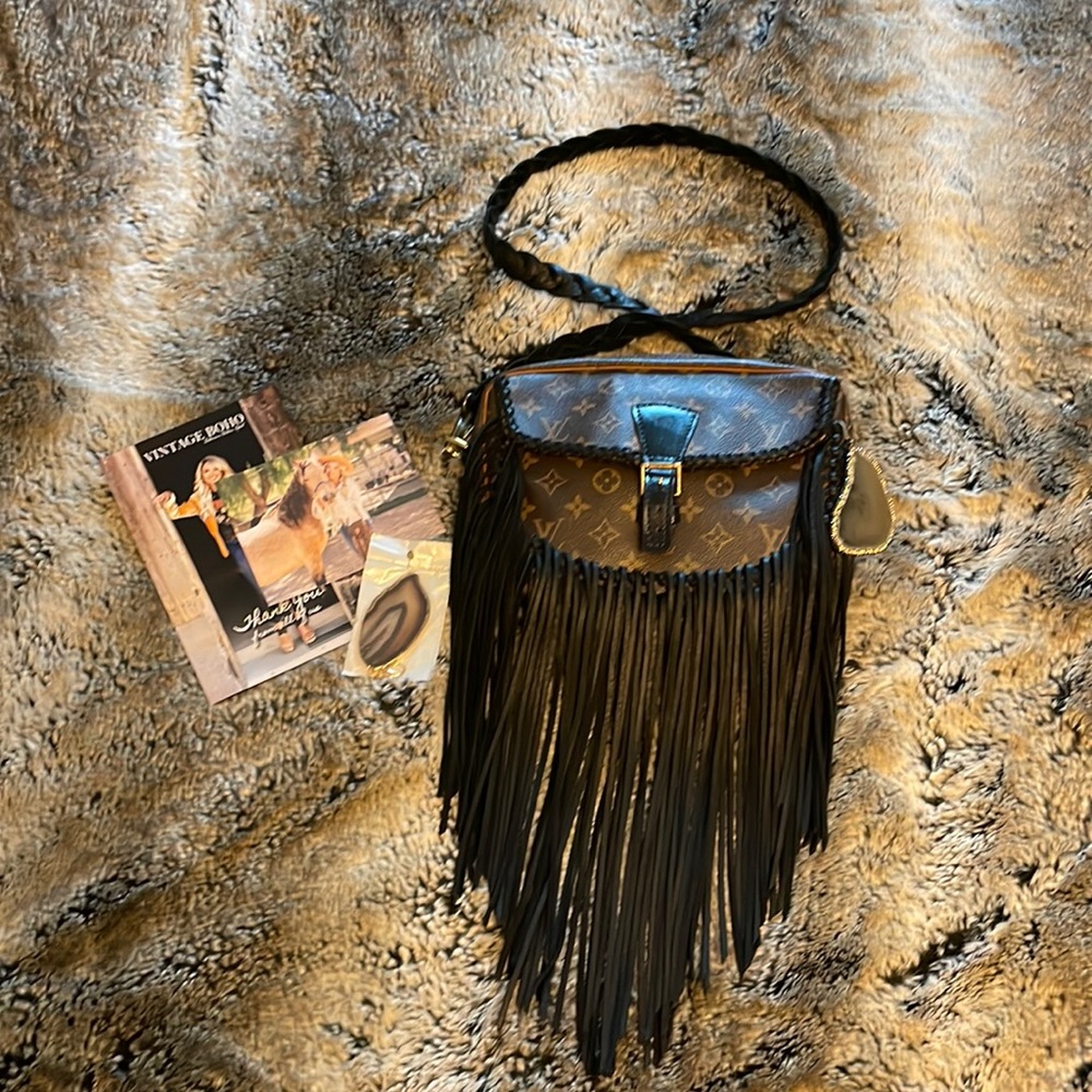 Vintage Boho Bags Vintage Louis Vuitton Jeune Fille  Crossbody **Final Price**